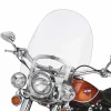 Harley Davidson Abnehmbare King-Size Nostalgic Windschutzscheibe 21″ Klar 7